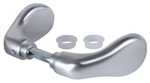 Klamka aluminiumowa zaokrąglona
